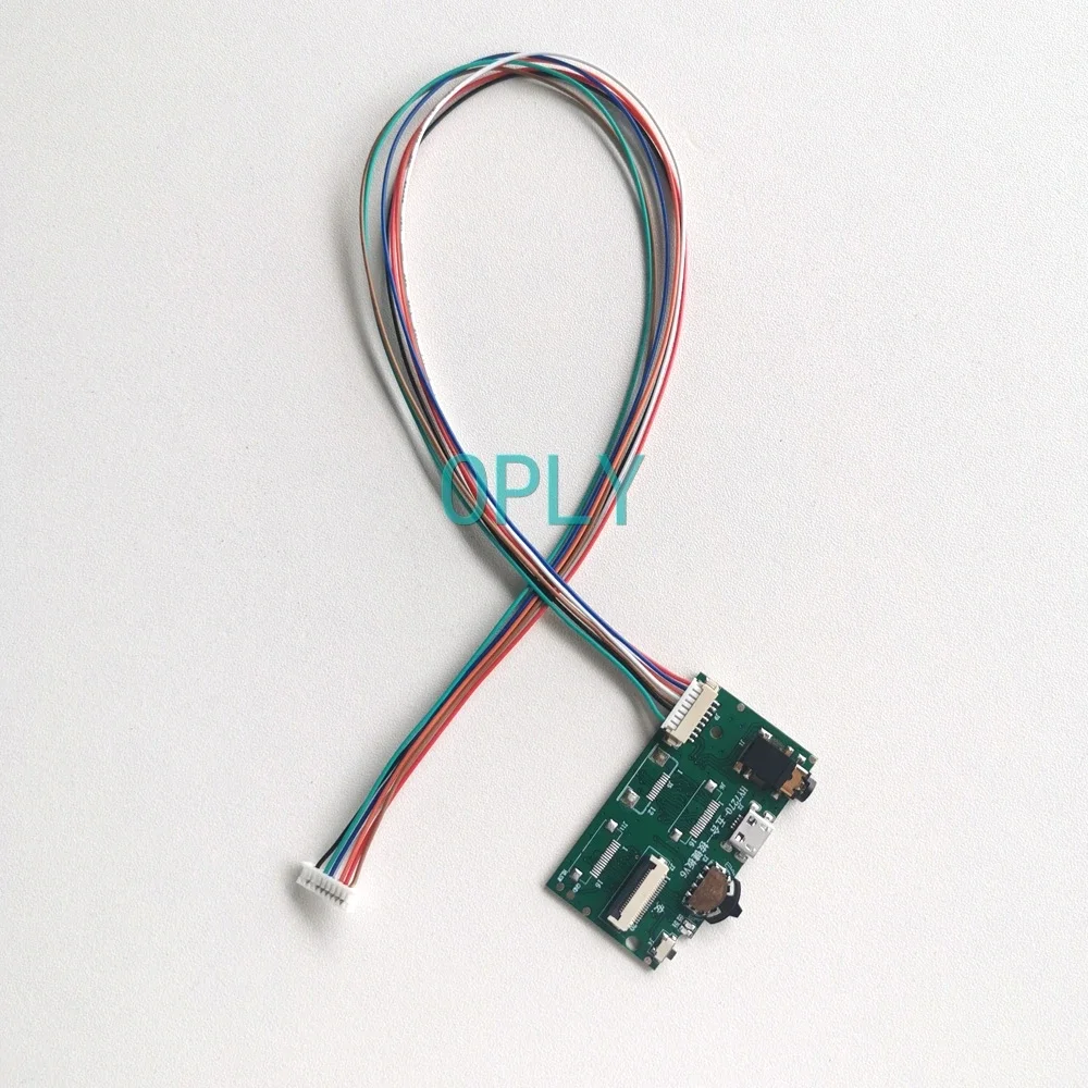 For LP156WH4 Monitor Portable Refit 2 HDMI-Mini 15.6" Metal Case+Driver Controller Board 1366*768 40 Pin LVDS USB Micro Kit DIY