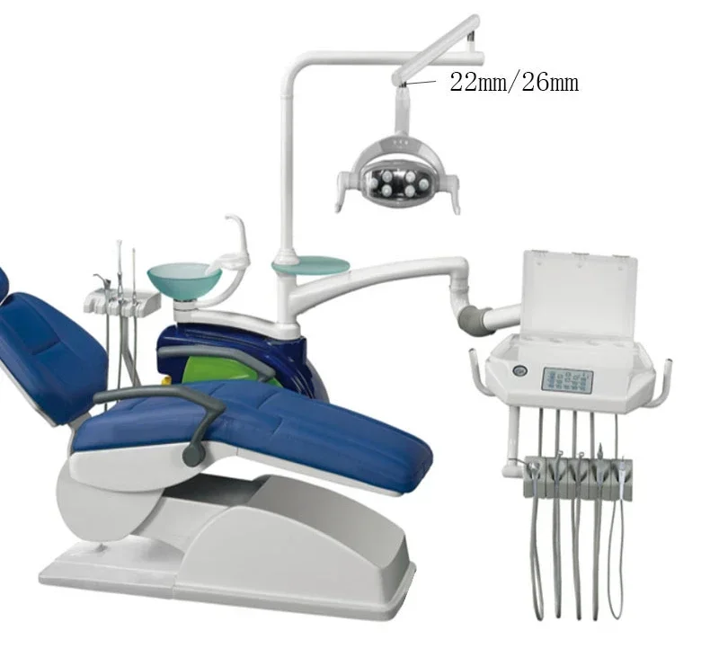 TDOUBUY 12V-24V Multifunctional Dental Chair Dental Lamp Planting LED Induction Light Yellow White Light Freely Switch 22mm/26mm