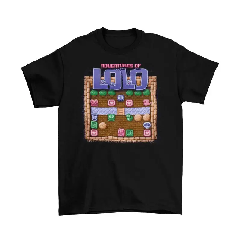 

The Adventures Of Lolo T Shirt Adult Cotton Sizes Funny Retro Game New