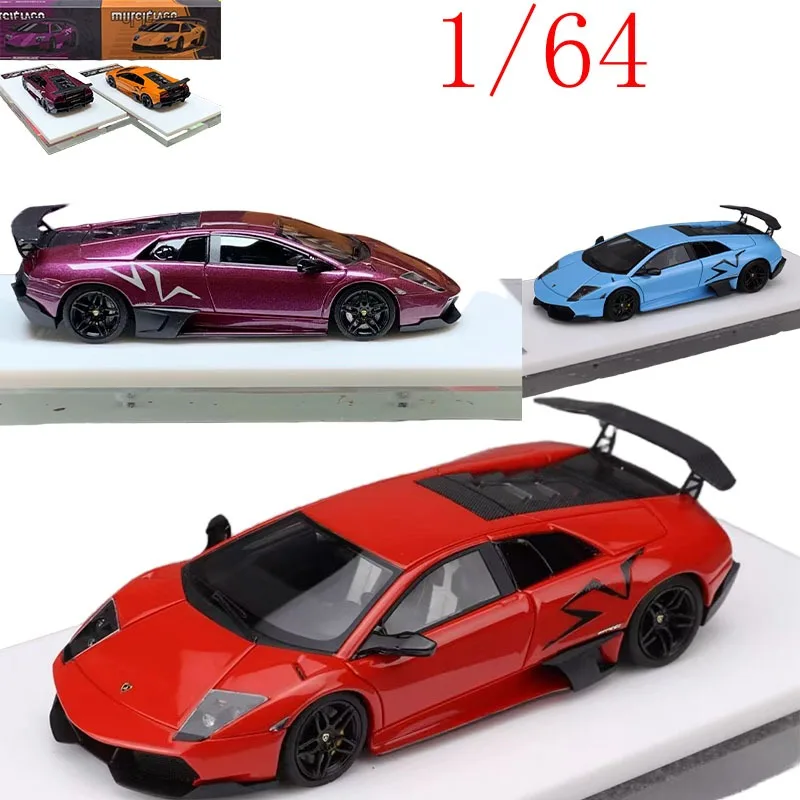 

CL литой под давлением масштаб 1/64 ‌ Lamborghini Murcielago LP670-4 SV Super Veloce, имитация смолы, модель автомобиля из сплава, игрушки для мальчиков, подарок