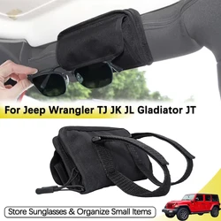 Wrangler Roll Bar Sunglasses Holder for Jeep Wrangler Stowing Tidying Fit JL JK JT TJ Sports Sahara Rubicon Unlimited 2007-2024