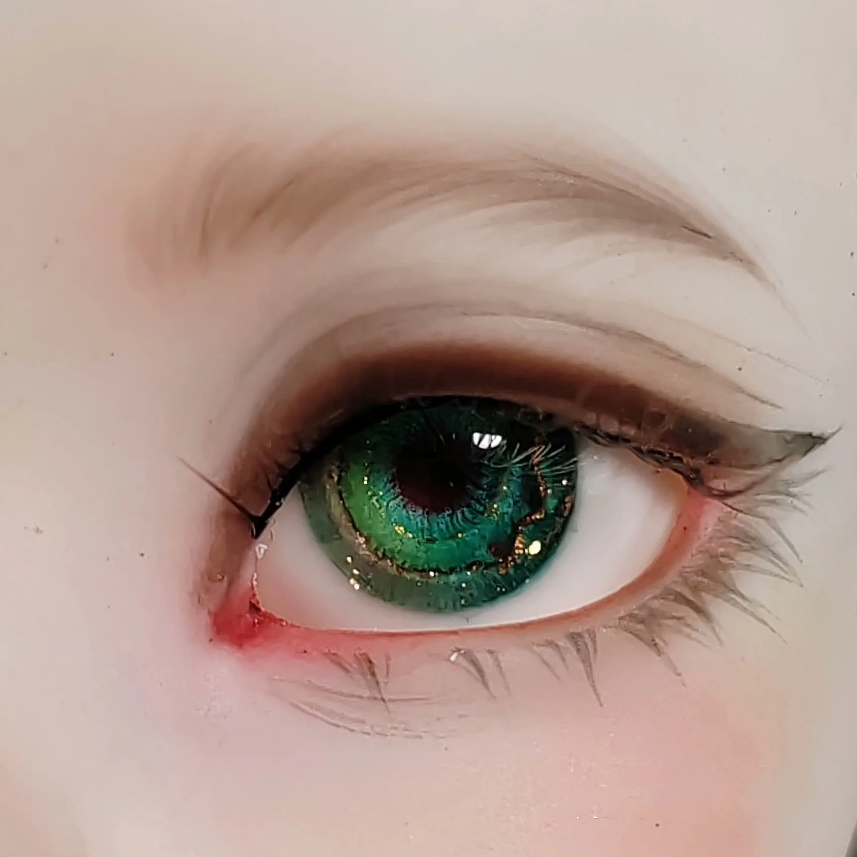 Handmade MDD MSD Doll Safety Eyes “Lotus Vine”  Craft Eyeball