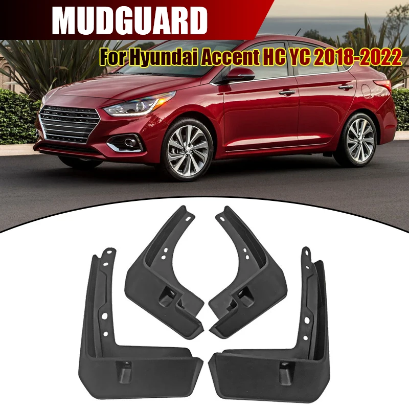 

Автомобильные бамперы для Hyundai Accent HC YC 2018 2019 2020 2021 2022, колеса, бамперы, автомобильные аксессуары
