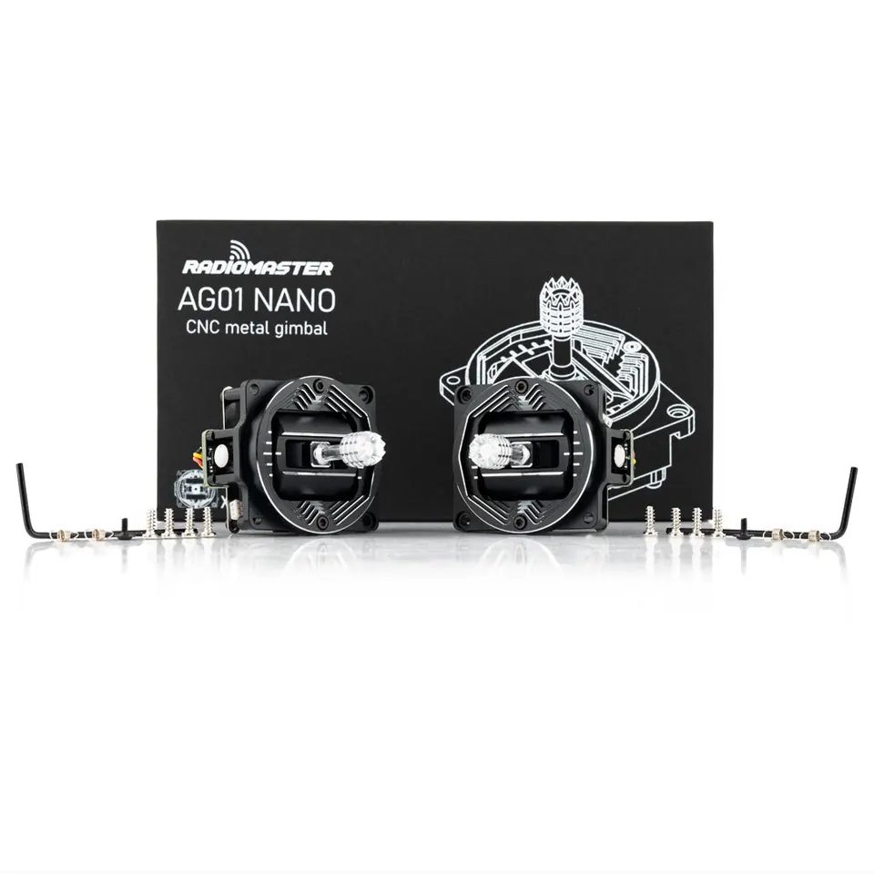 RadioMaster AG01 Nano Full CNC Hall Gimbal Set For Pocket