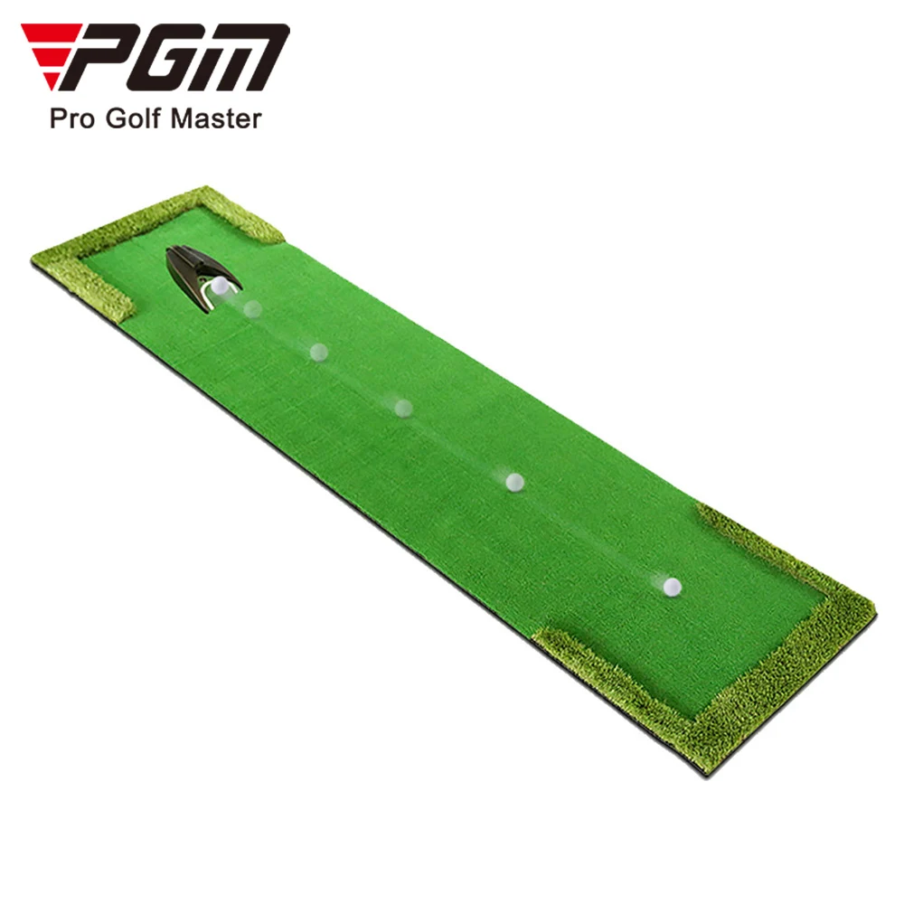 PGM GL008 Tragbares Büro-Putting-Spiel Mini Golf-Trainingshilfe mit Mini-Golf Putting Green