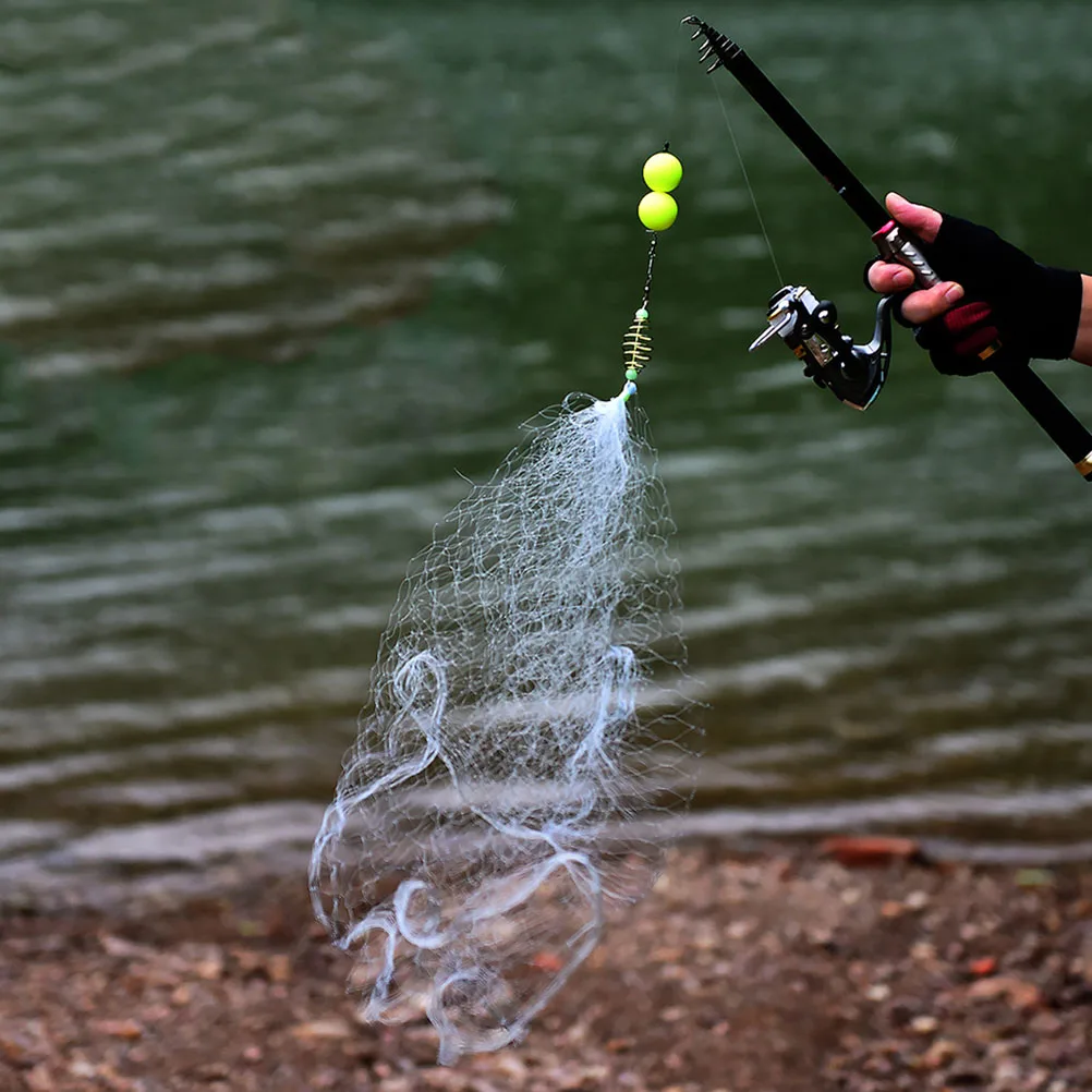 

3 Pcs Fishing Net Strong Cast for Bait Nets Easy to Throw with Small Holes Nylon Netting Fishnets