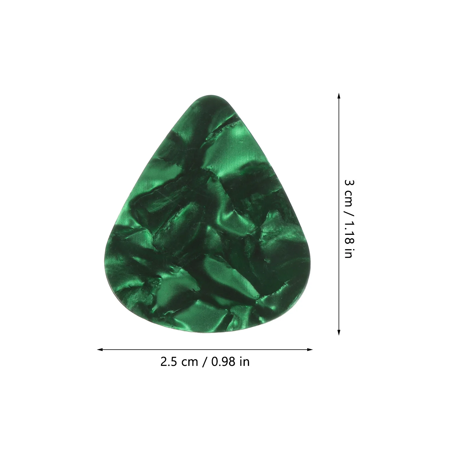 

30Pcs Guitar Picks Set Durable Xylonite Nylon Electric Bass Acoustic Thick Triangle Guitar Accessories Kit Instrument Gifts