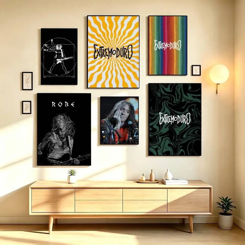 E-Extremoduro Rock Band Poster High Quality Dorm Living Room Aesthetic Wall Decoration Painting Stickers Gift