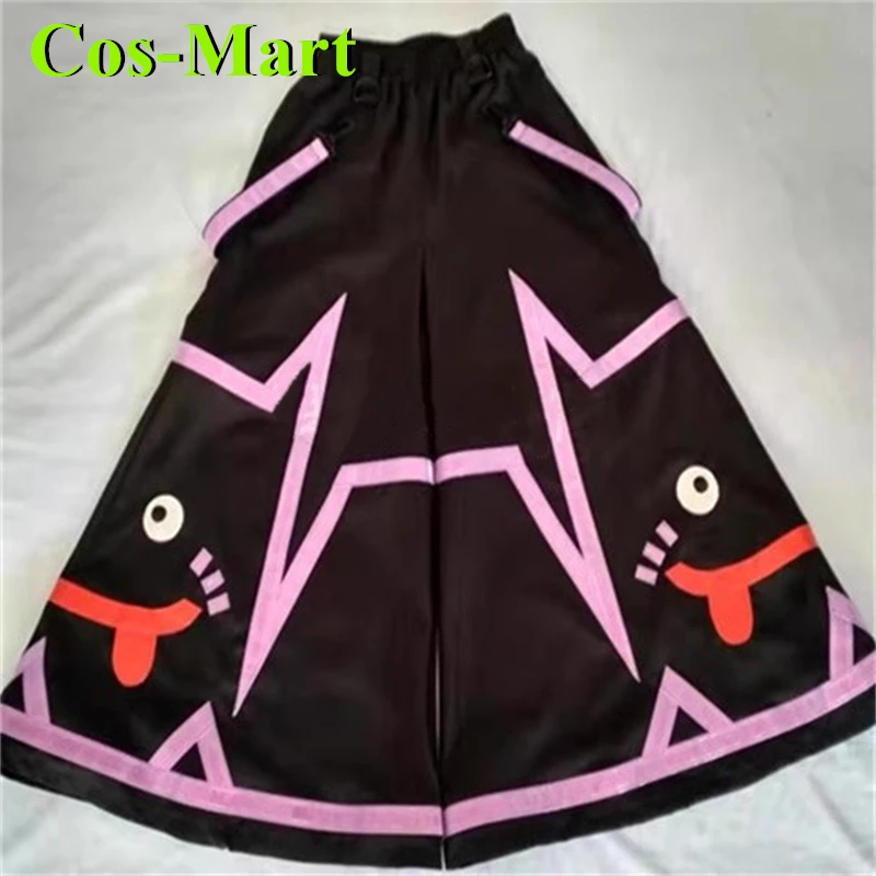 

Cos-Mart Ghost Dance Брюки Флуоресцентные Светоотражающие Уличные Танцы Хип-Хоп Брюки Ночной Косплей Костюм Расклешенные Брюки Брюки