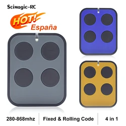 Universal 280-868mhz Rfid Copier Duplicator Remote Control for Gates Garage Door Opener Commands Self-copying Swing Gate Drive