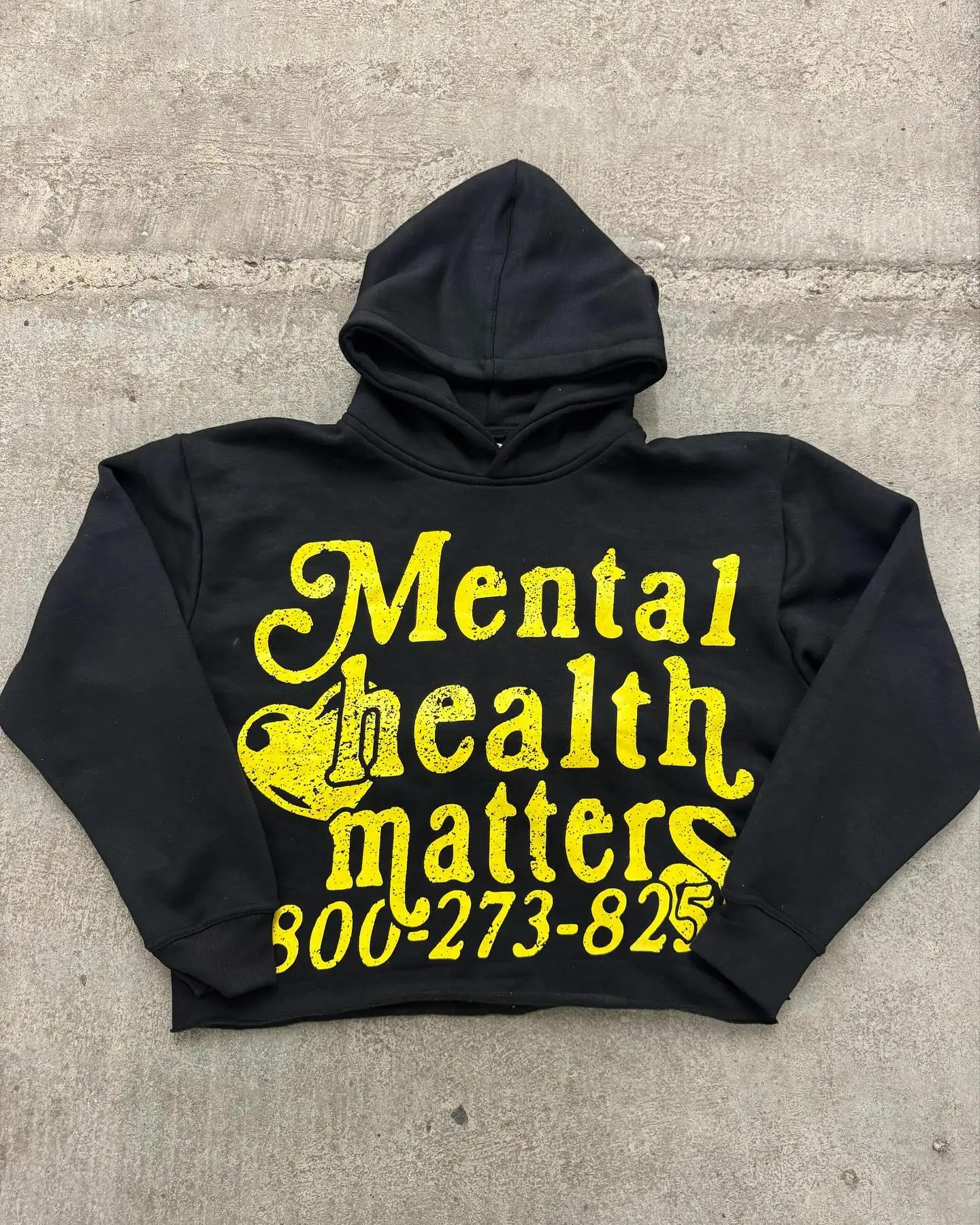 Y2k New Mental Health Matters Print Hoodies Women Men Oversized Hoodie Goth Grunge Streetwear Sweatshirt Harajuku Gothic Clothes