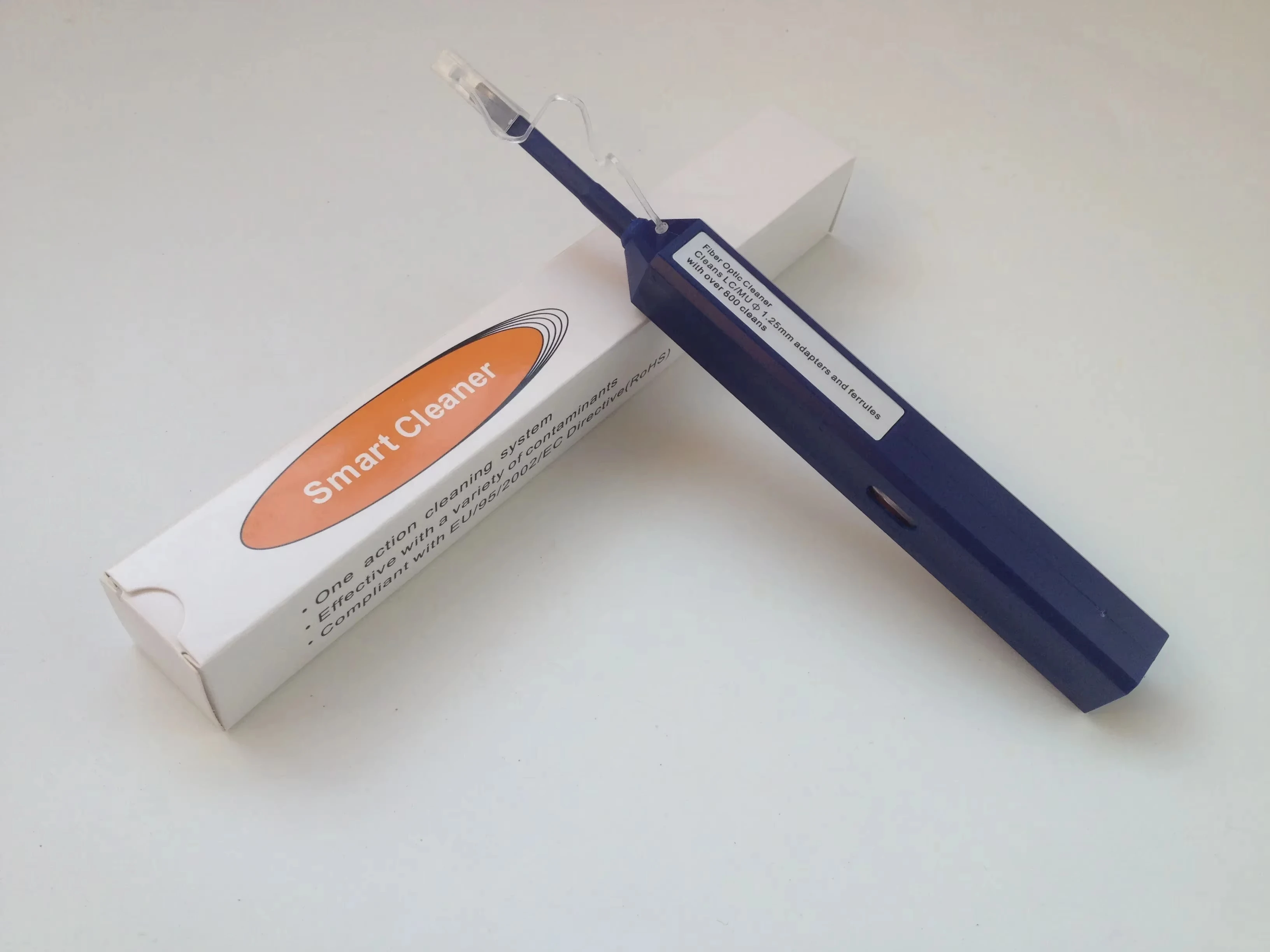 5本入り ワンクリック光ファイバークリーナーペン 1.25mm 2.5mm LC SC FC STコネクタ アダプタ フェルール クリーニング 800回 ネットワーク Mai用