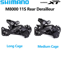 SHIMANO DEORE XT M8000 11Speed RD-M8000-GS RD-M8000-SGS Rear Derailleur Medium/Long Cage for Mountain MTB Bike Original parts
