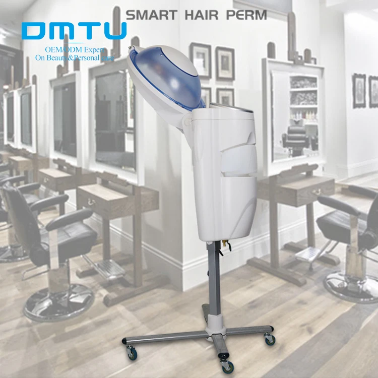 DMTU standing Professional Micro Mist Hair Steamer Ozone ultrasonic Hair Steamer with LED Light