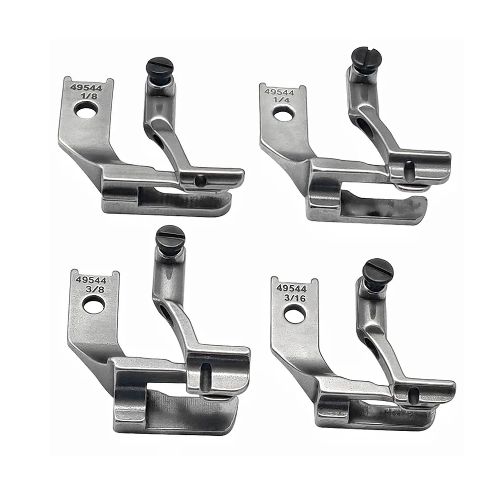 Left Piping Feet 49544 49047 42519X20 Presser foot 49544T 49047T 42519X20T for PFAFF 145 335 545 1245