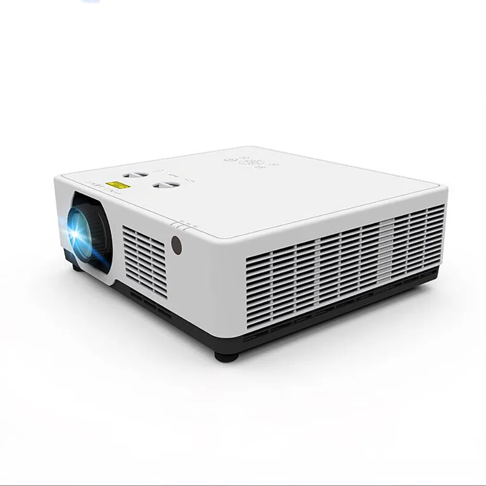 

Yinzam WU8 High Lumens Laser Projector, 1920*1200P UHD 4K Max 3D Hologram Beamer for Education Business Large Meeting Proyector