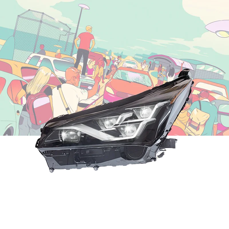 

For LEXUS NX200 2015-2021 Modified Headlight LED Headlight Assembly Car Accessories Auto Headlamp