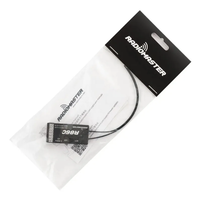 

1 шт. новый приемник Radio Master R86C V2 6-канальный, совместимый с SFHSS, PWM, Sbus