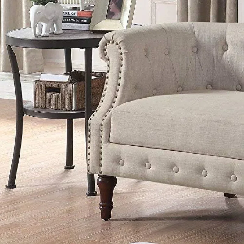 Beige sofa