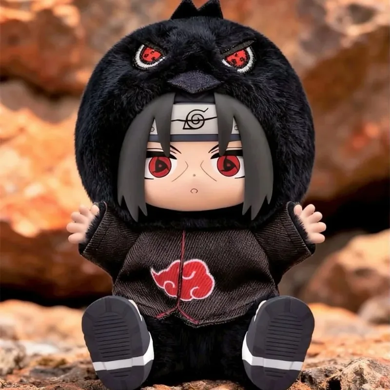 Porte-clés Naruto Mega Ninja Shizuka Sit Sit Party Series, boîte mystère, collection surprise créative et mignonne, cadeau de vacances, décoration