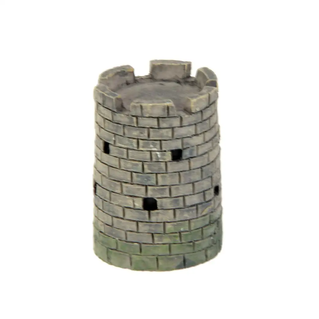 

Fairy Garden Decor Resin Cottage Miniature Dollhouse Ornament Micro Landscape Figurine for Moss Scene