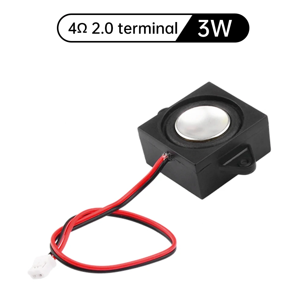 1PCS 5PCS 10PCS 4 Ohm 8 ohm 3W Speaker Full Range Cavity Sound Speaker High Fidelity Speaker 1.25/2.0 terminal 2P Dupont line