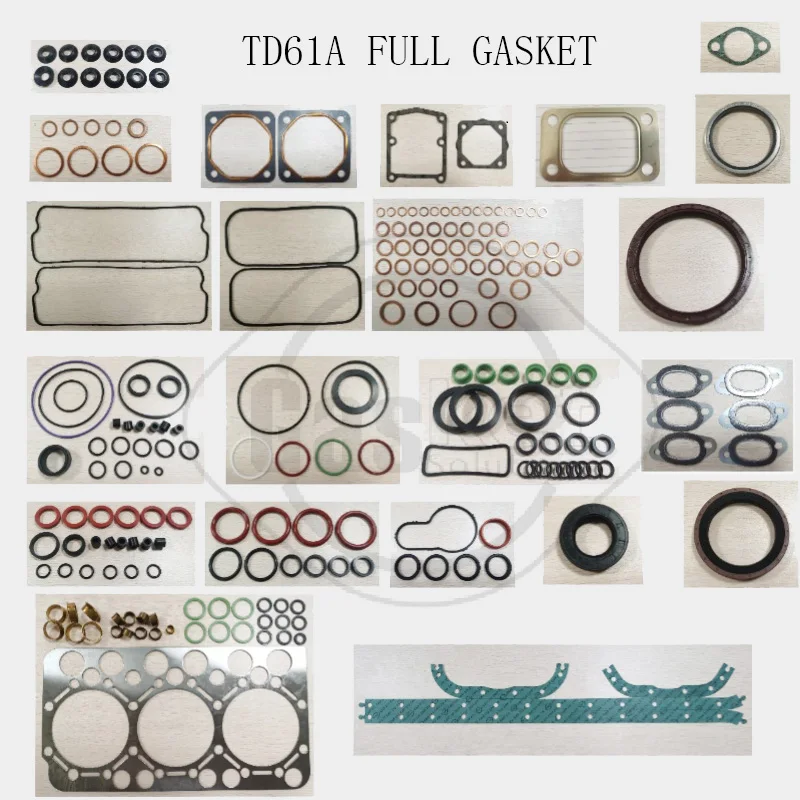 

FULL GASKET SET FOR SCANIA TD61A TAD1030 TAD1031 TAD1032 TWA1031 Engine Truck Spare Parts code 01-31061-01 01-27190-03