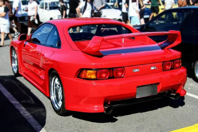 

suitable for 1989 - 1999 Toyota MR2 SW20 TR Type FRP Wide Body Rear Bumper - High - Quality Aftermarket Upgrade