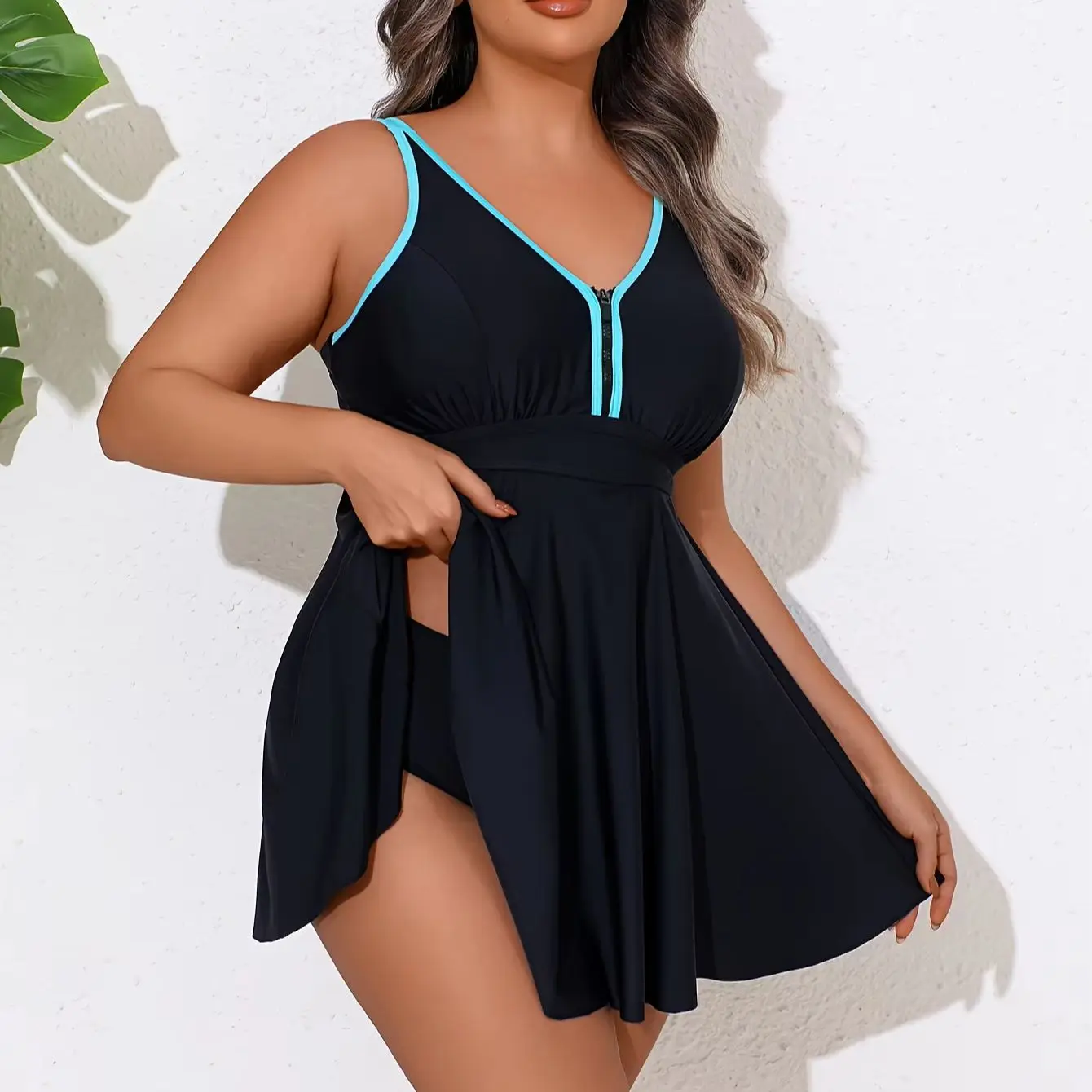 Tankini para playa y piscina mujer curvy