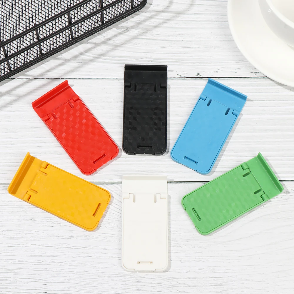 Mini Phone Holder Folding Bracket Universal Mount Stand Adjustable Cellphone Tablet Cellphone Stand Convenience Eco-friendly PT