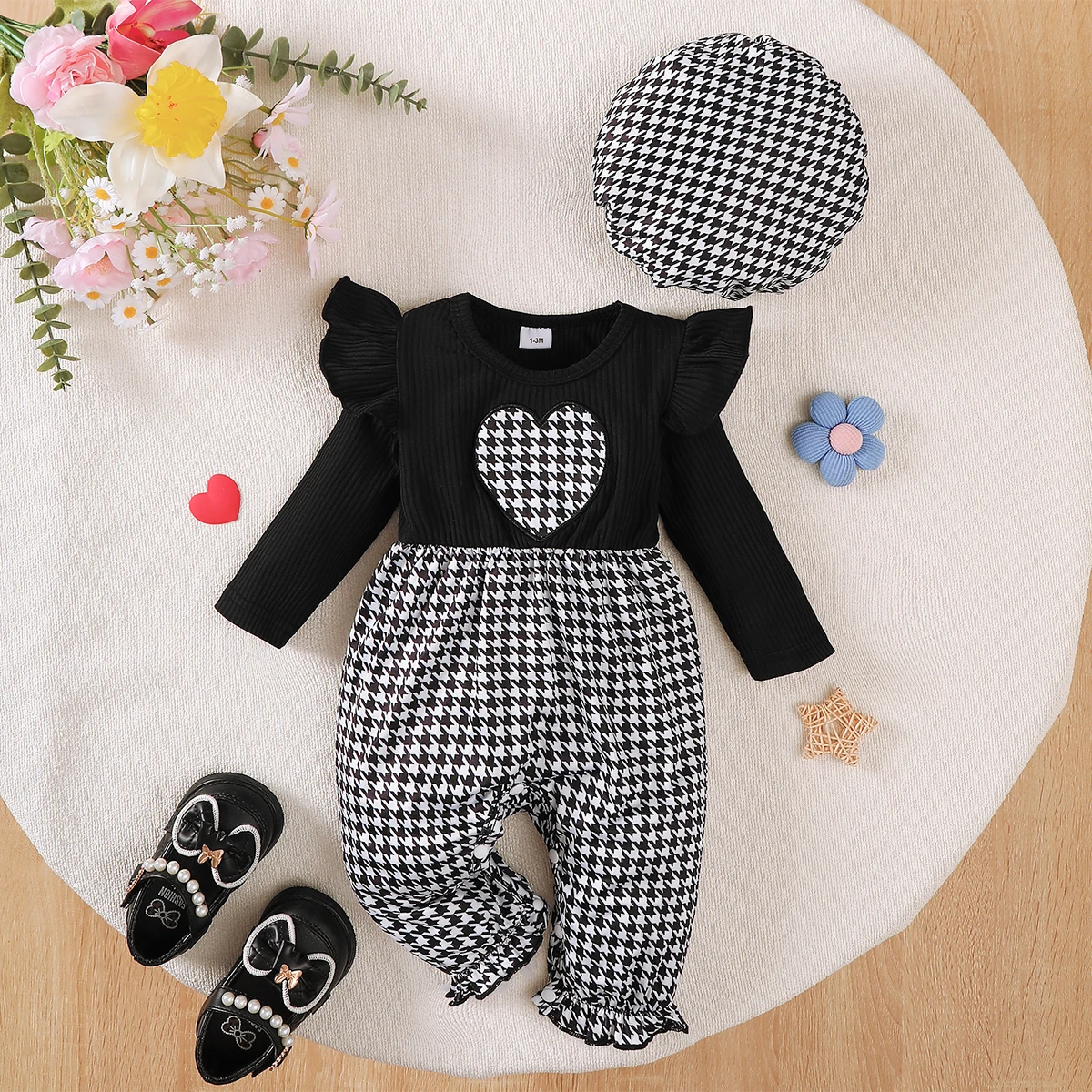macacao-para-bebes-recem-nascidos-de-1-a-18-meses-e-meninas-moda-xadrez-manga-comprida-macacao-de-outono-com-chapeu-fofo-conjunto-de-2-pecas