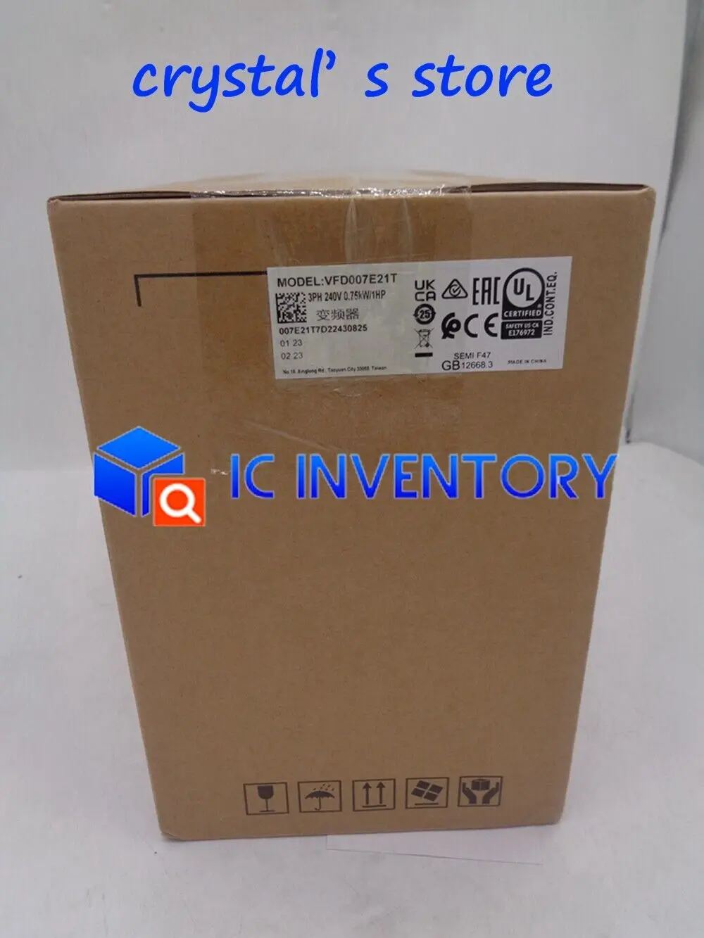 1pcs Brand New DELTA Inverter VFD007E21T 220V