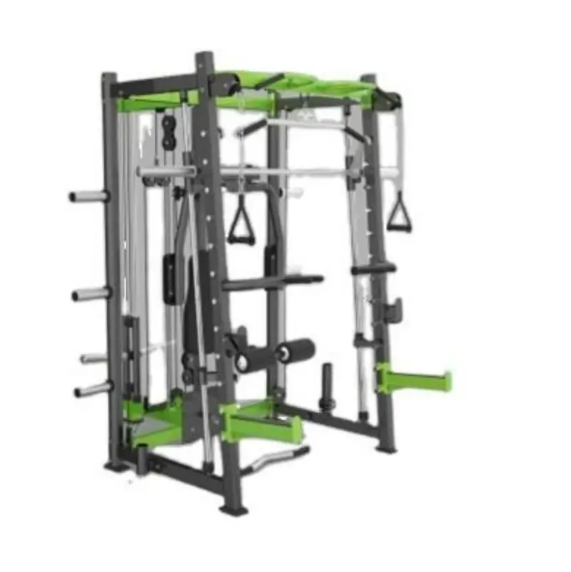 Hot Sell Strength Training Workout Commercial Fitness Home Gyms Fitness Equipment Multi-functional Smith Machine Exercise