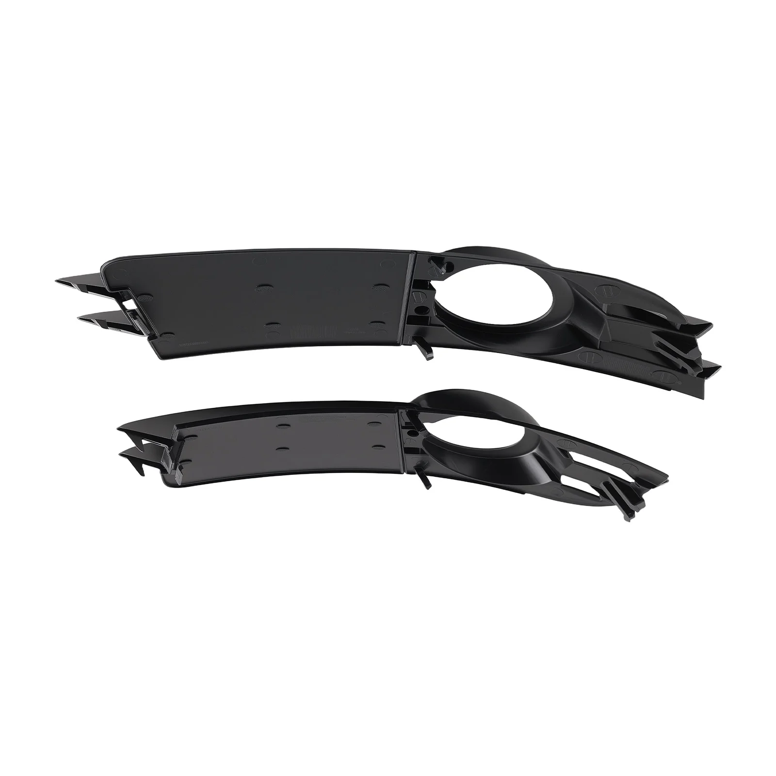 

Left + Right Front Bumper Fog Light Grille Cover for Audi A6 3.2L 4.2L 2005-2008