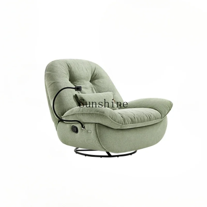 

Electric sofa lazy reclining balcony casual rocking single chair