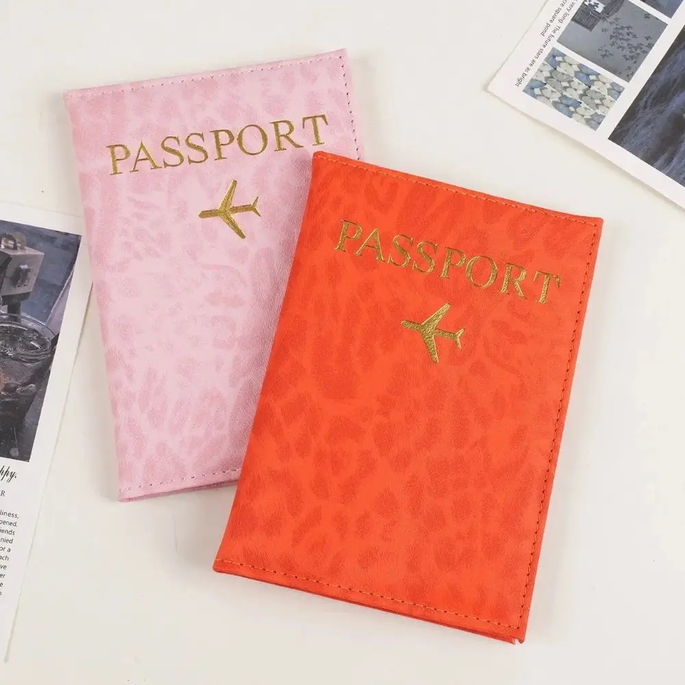 Waterproof Passport Cover Multi-function PU Leather Passport Holder Multiple Card Slots Soft Passport Protective Cover