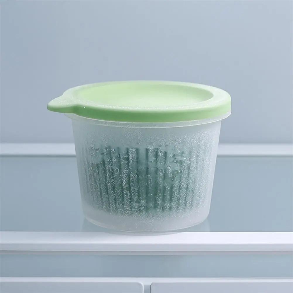 Odor Proof Storage Box Coriander Shallot Storage Box Storage Box with Draining System Freshness Keeper Food-safe for Extended