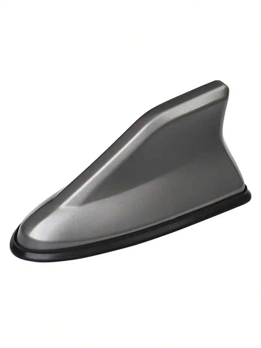 1pc Car Shark Fin Antenna, 2nd Generation Tail Wing Modification Antenna, With Signal Reception Decoration, No Drilling Required view 3