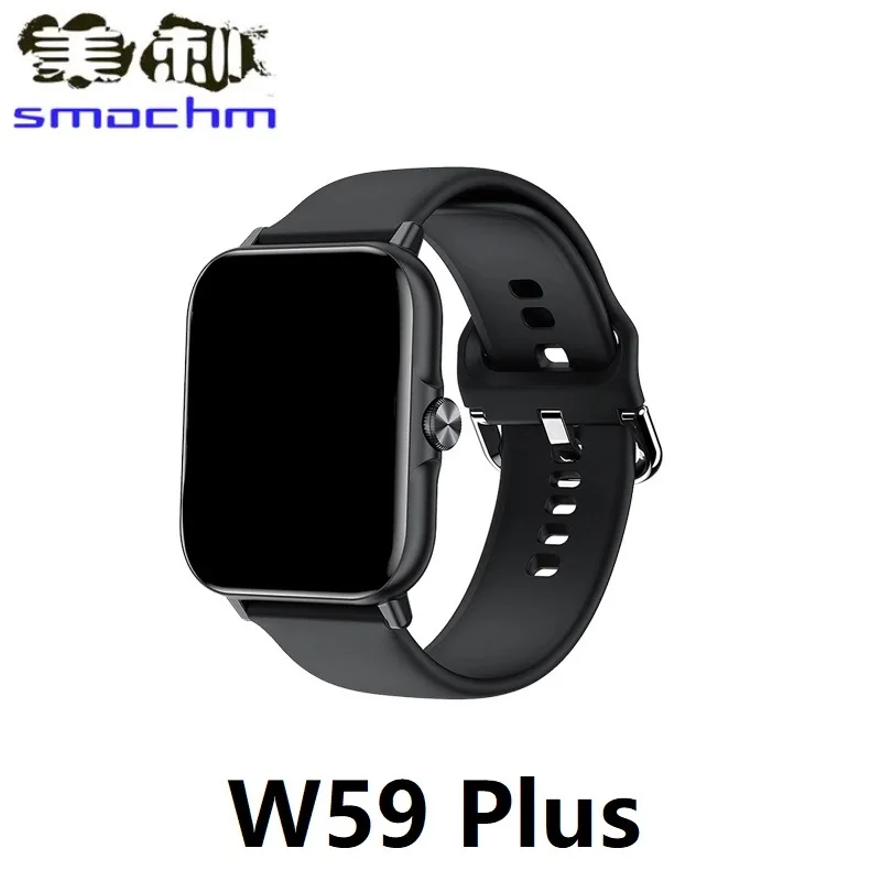 1/ 2 / 3 / 4/ 5 Pieces / Lot Smochm W59Plus 47mm Amoled Screen 2GB Storage MP3 Music Compass Men Women Sports NFC Smart Watch