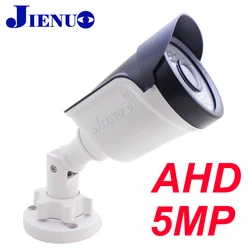 Jienuo-HD 5mp屋外監視カメラ,防水セキュリティデバイス,赤外線暗視,高解像度,自宅の弾丸