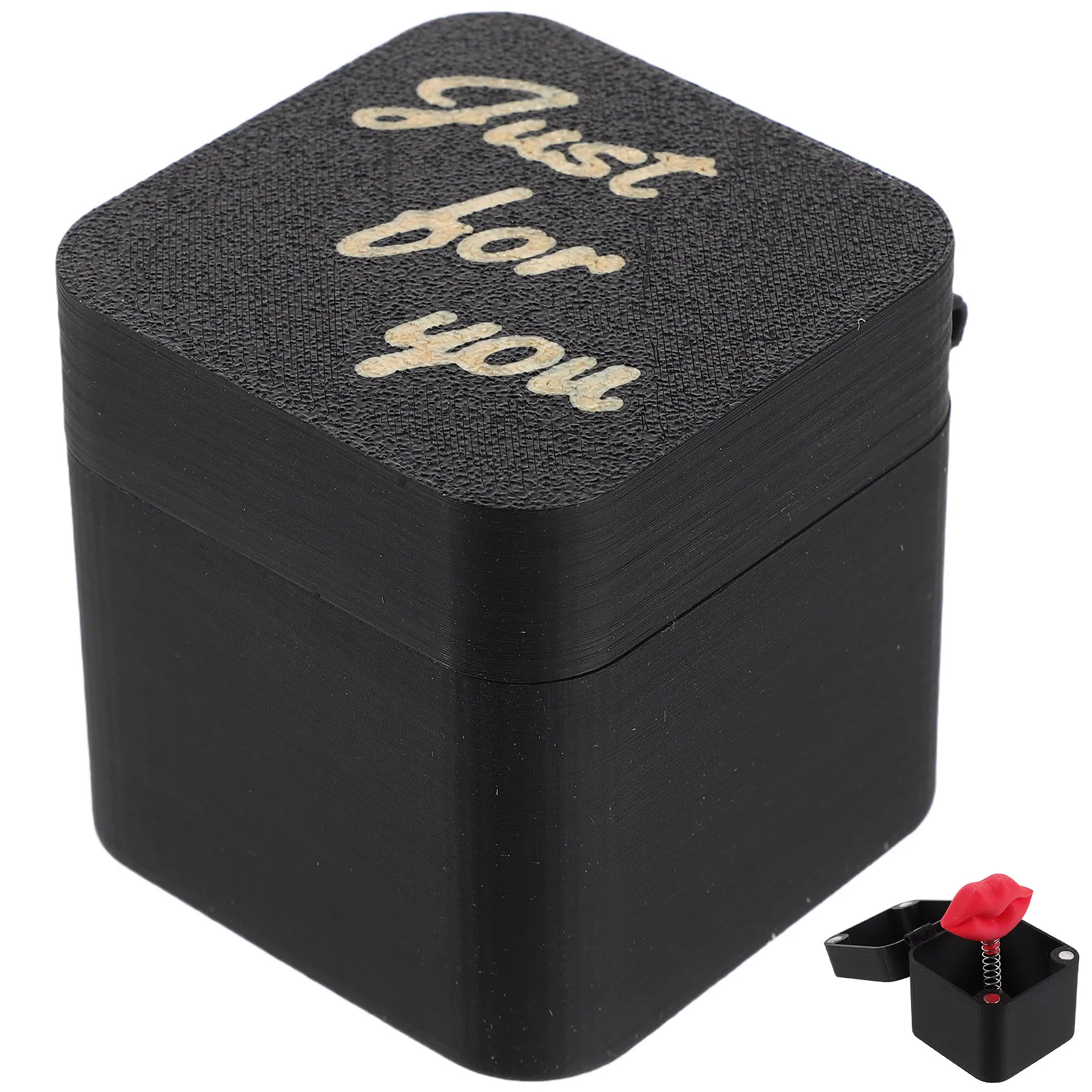 

Коробка-сюрприз с красными губами для розыгрышей на День святого Валентина, забавный выдвижной набор для шуток, для вечеринок, офиса, дня рождения, подарок в качестве наполнителя для подарочной коробки