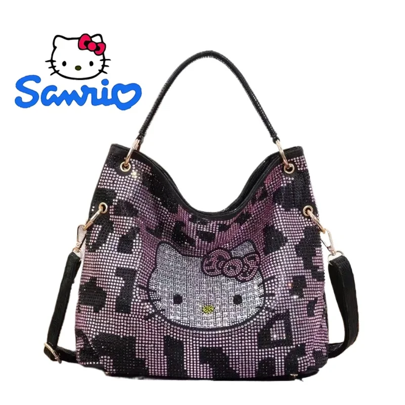 

Elegant Luxury Purse Handbag for Women Lightweight Stylish Rhinestone Versatile Large Capacity Cute Shoulder Crossbody Commuting