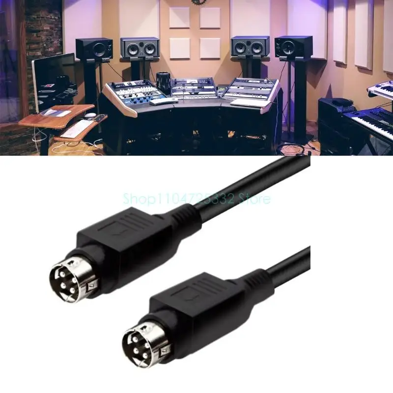 Cable de altavoz macho DIN de 4 pines, Cable de cobre sin oxígeno de alta fidelidad para Edifier R1700BT/R1600TIII, carcasa blindada ABS