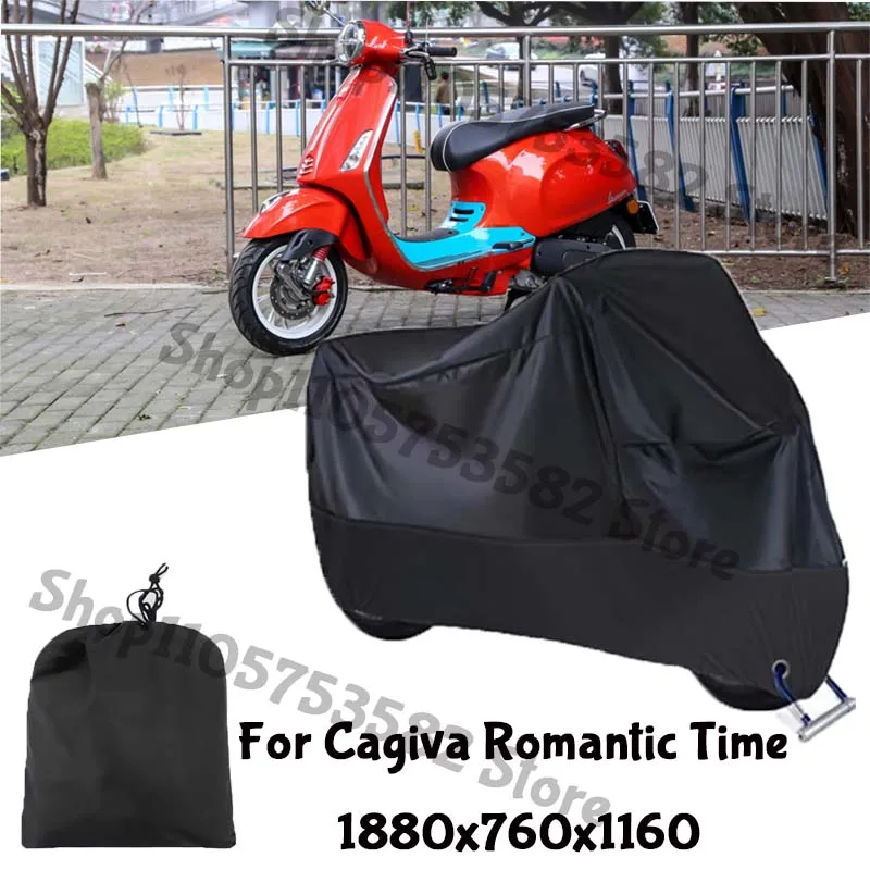 Motorcycle Full Covers For Cagiva Romantic Time Car Outdoors Sun Protection Dust No Ear Thickened Oxford Clothcover Accessories