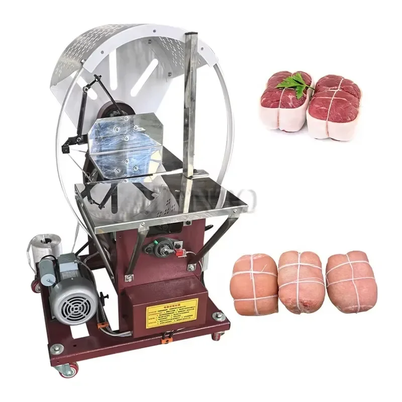 Electric Cotton Thread Cinch Binding Machine / Automatic Strapping Machine / PE Material Rope Tying Machine