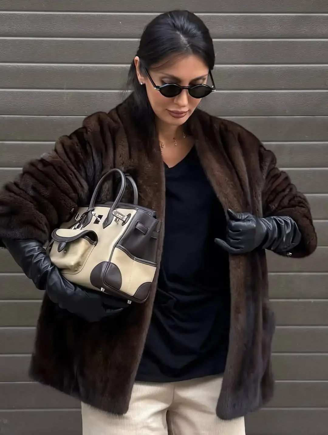 Women Solid Oversized Faux Fur Coat Shawl Collar Open Front Fluffy Thick Furry Jacket 2026 Loose Warm Winter Chic Streetwear New