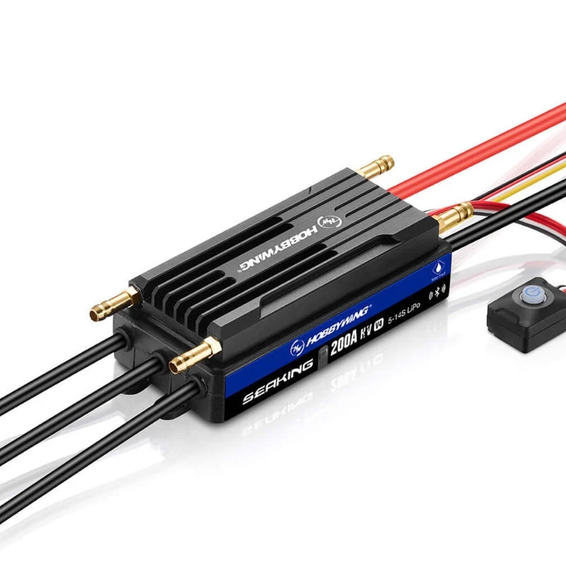 Hobbywing Seaking V4 120A/160A/200A/300A ESC / Elektroniczny regulator obrotów z BEC / Chłodzenie wodne do łodzi RC