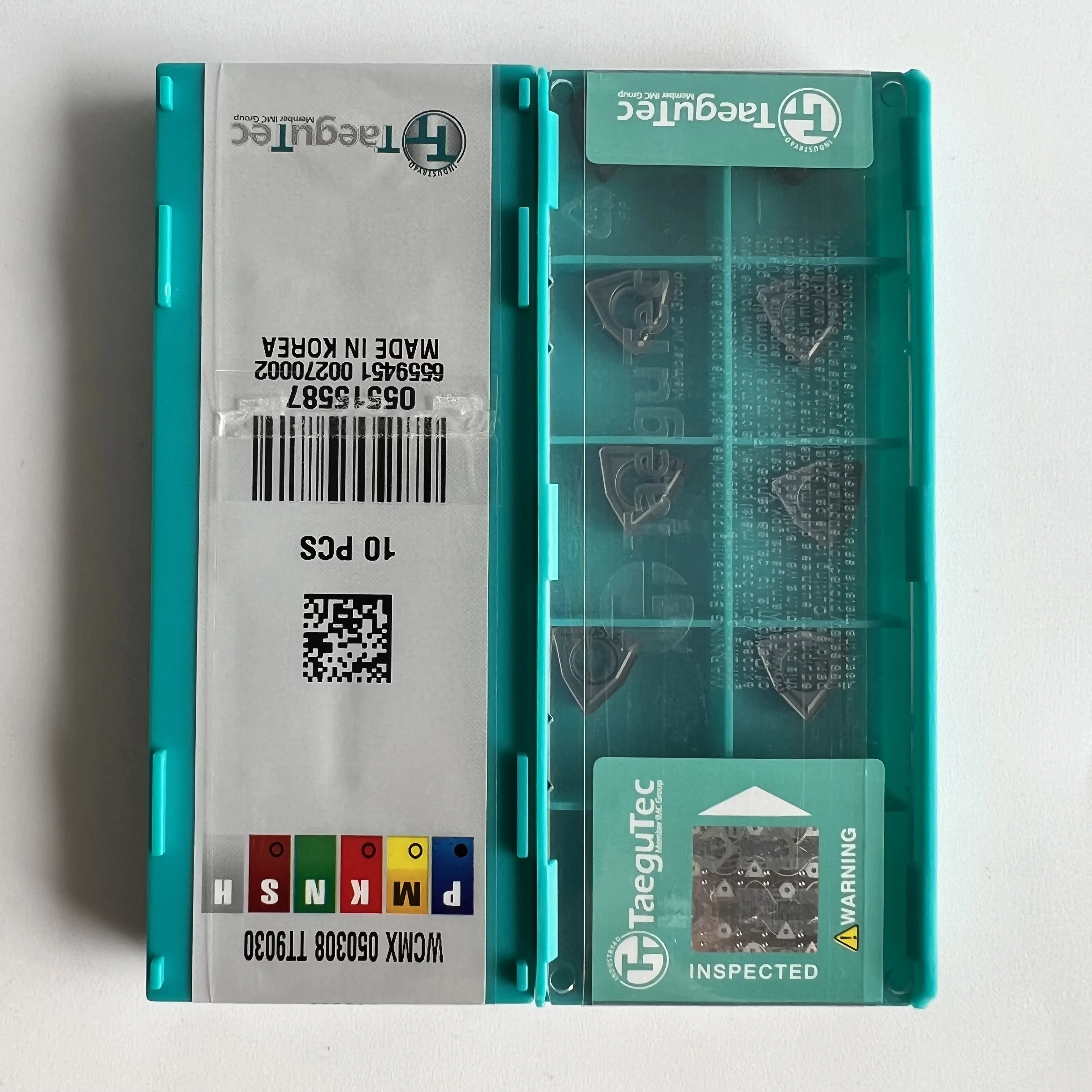 

Carbide inserts for lathe WCMX050308 TT9030