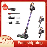 MPQU V18 550W 50kPa Wireless Handheld vacuum cleaner LED touch screen Removable battery 50mins runtime Cordless Cleaning machine