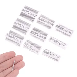 20pcs Quick Release Watchband Spring Pins Stainless Steel Spring Bars Strap Link Pins 1.8mm for 10-26mm Watch Maintenance